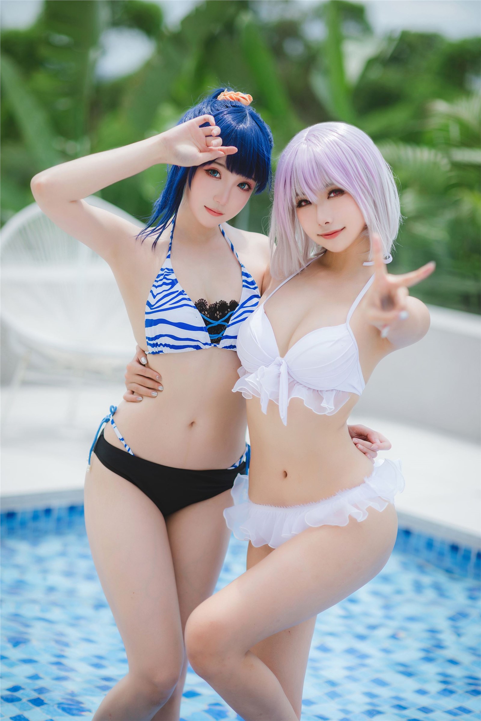 Momoko SunflowerGuaxi Sauce Vol.037 SSSS GRIDMAN Bao Duo Liu HuaXin Tiao Qian swimsuit(2)